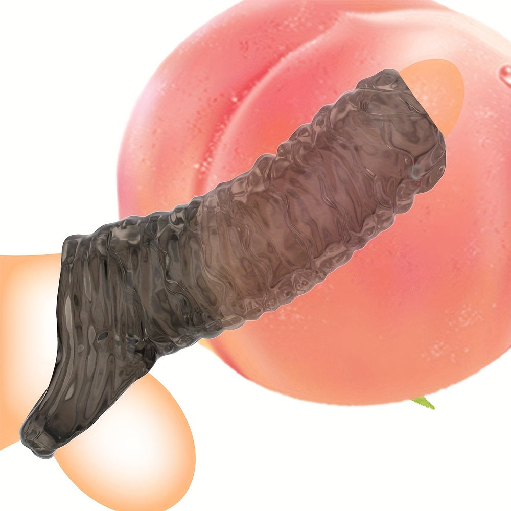 Men Soft TPE Penis Cover Reusable Sex Toy for Men