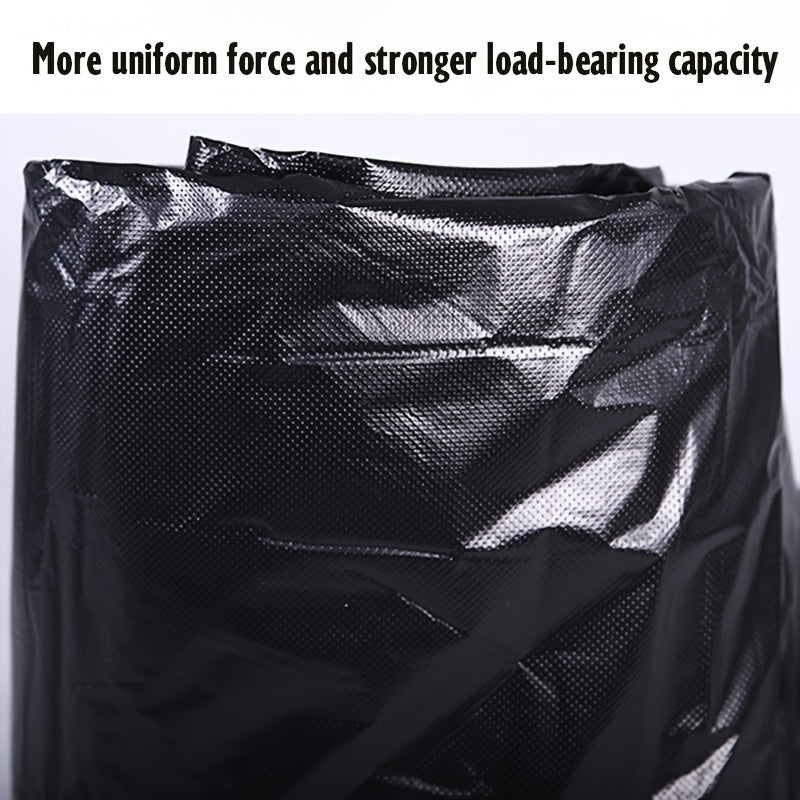 50 Pack Heavy Duty Garbage Bags 7-Gallon and 30-Gallon for Outdoor and Industrial Use