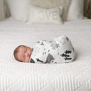 Baby Swaddle Blankets Set of 3 Ultra-Soft Bamboo Muslin 119cm x 119cm for Newborns