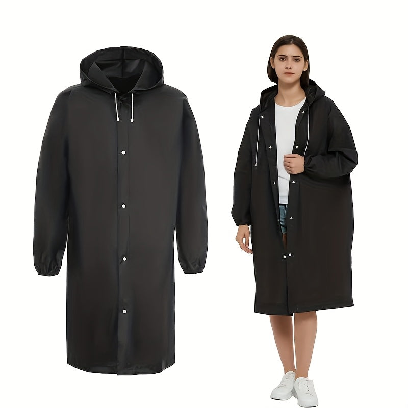 Waterproof Hooded Raincoat for Outdoor Activities Hiking Fishing Motorbike Riding