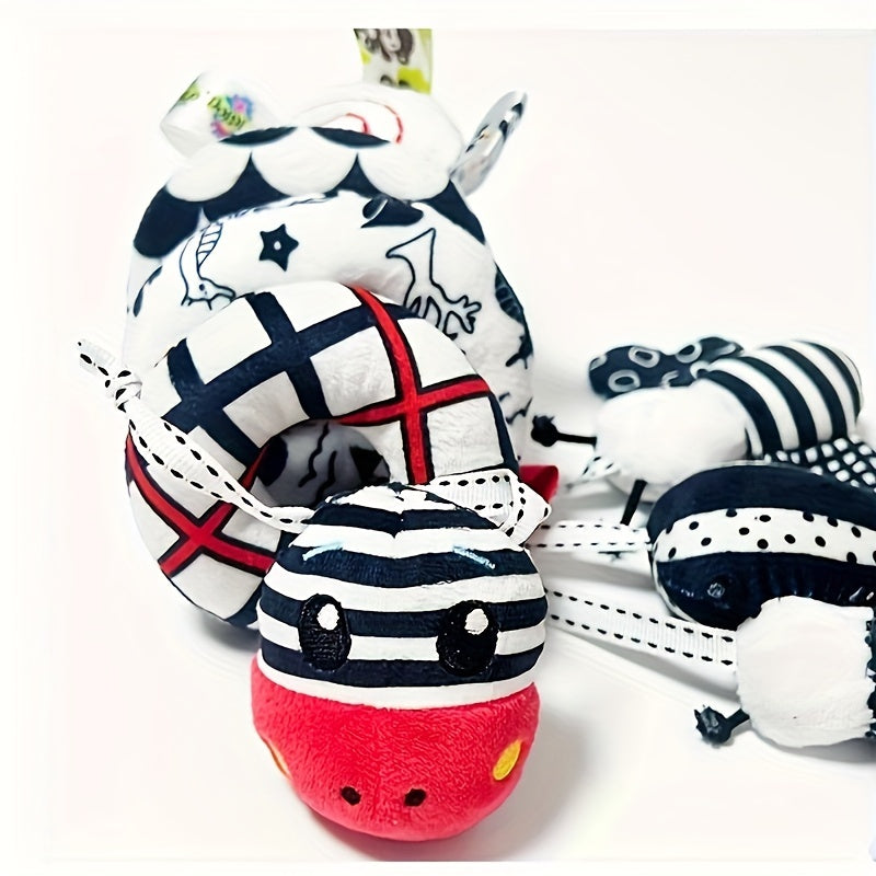 Nursery Decor Hanging Rack for Strollers and Safety Seats Polyester Baby Room Organizer