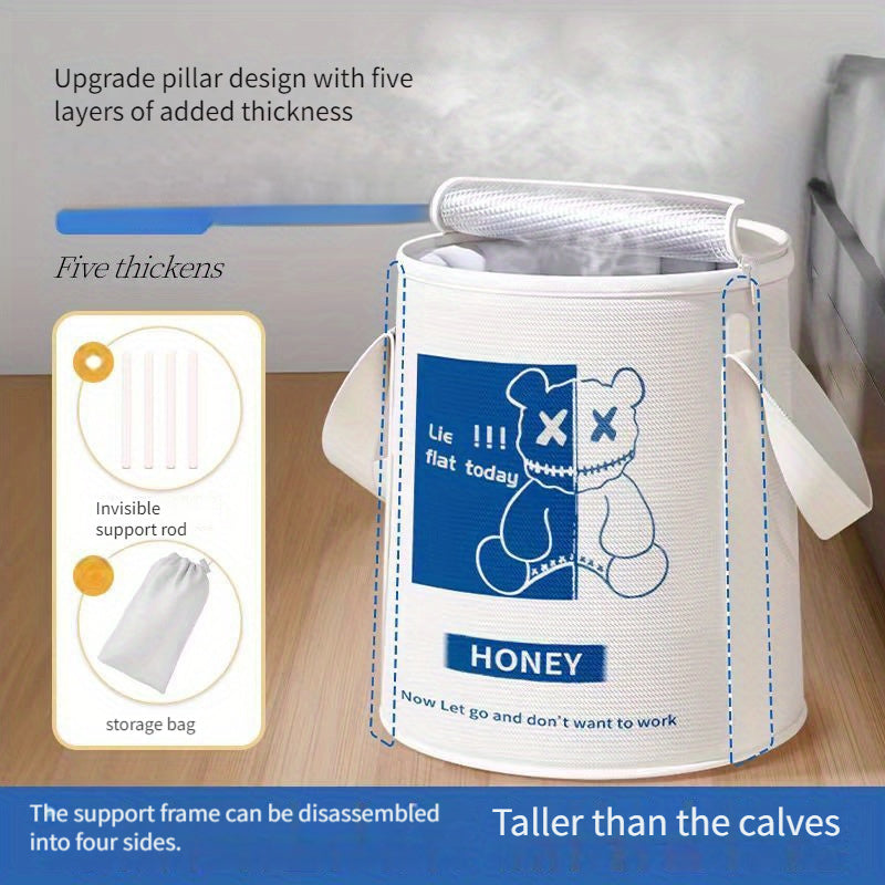 Portable Foot Spa Tub with Reinforced Lid and Storage Bag for Home and Travel