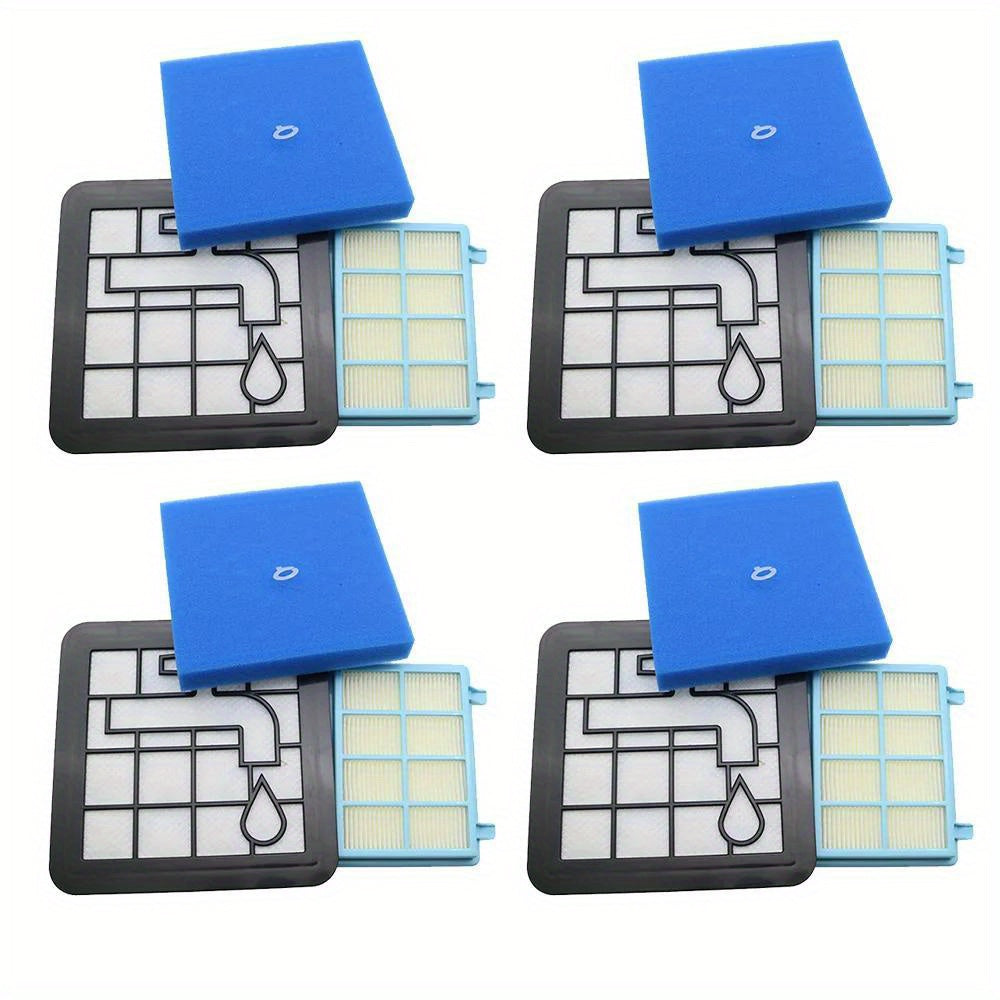 Power Pro Compact changyutgich HEPA filtrlari FC9331/09, FC9332/09, FC8010/01 modellari bilan mos keladi, polyester materialidan tayyorlangan, batareya talab qilinmaydi, almashtirish qismlari.