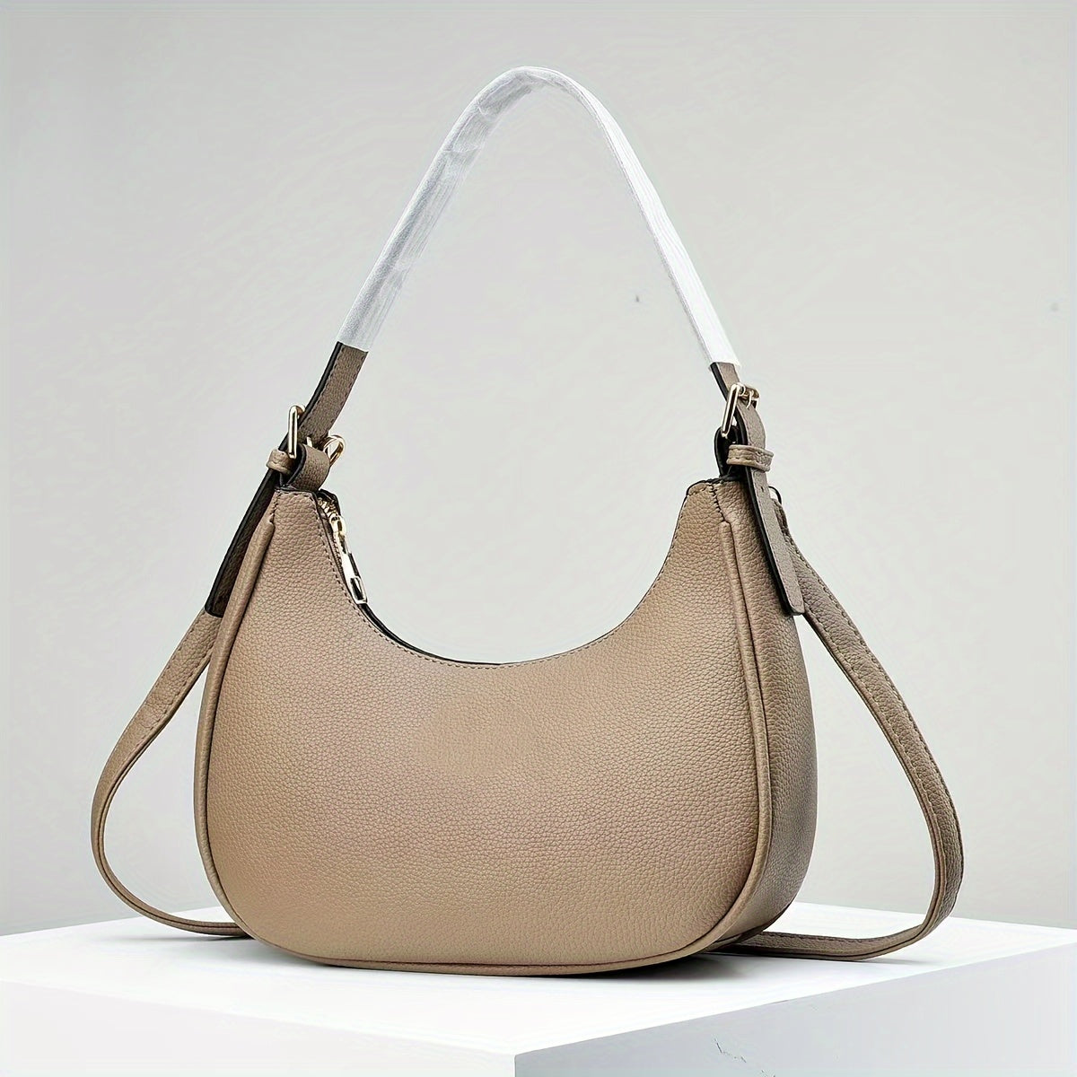 Women's Crossbody Bag with Crocodile Pattern Embossed PU Leather