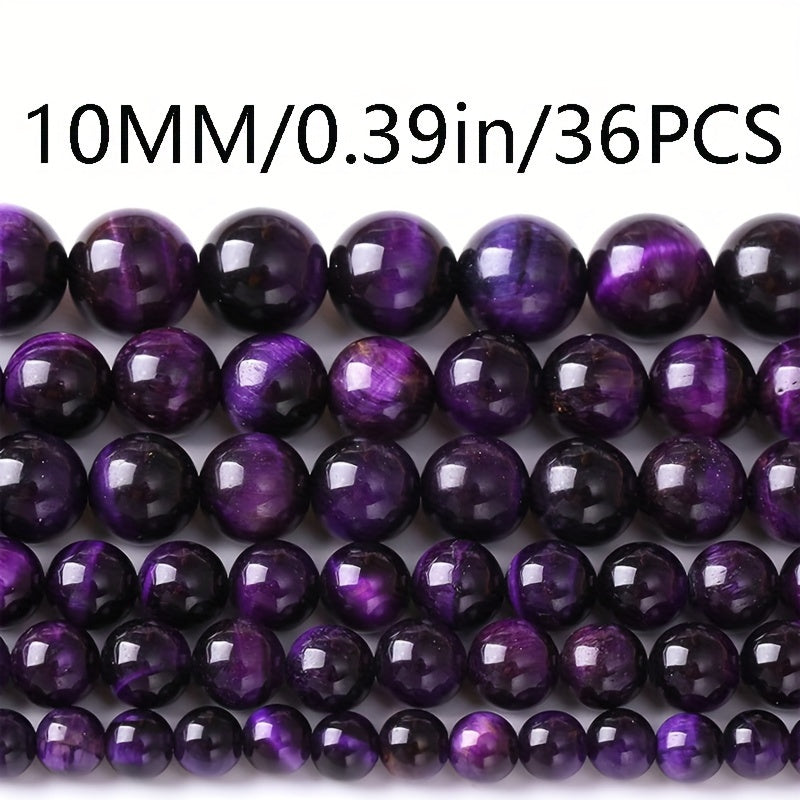 Blue Tiger Eye Beads Natural Stone Jewelry Making Supplies 6mm 8mm 10mm