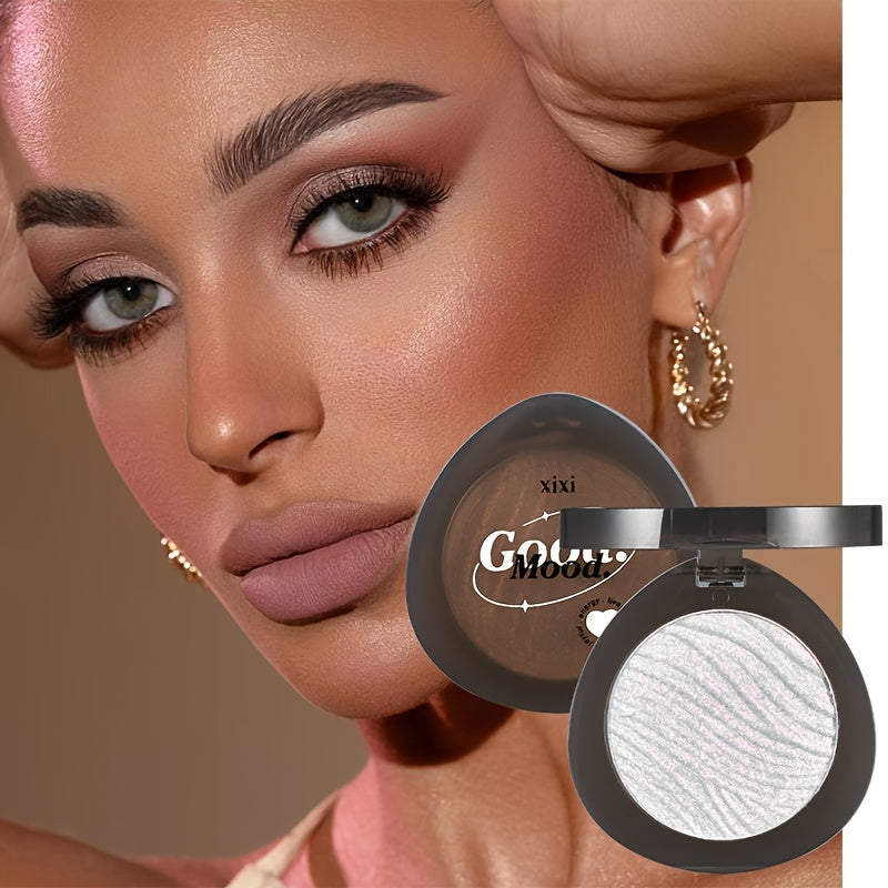 Dark Highlighter Palette for Face, Silky Fine Shimmer, Luminous Glow