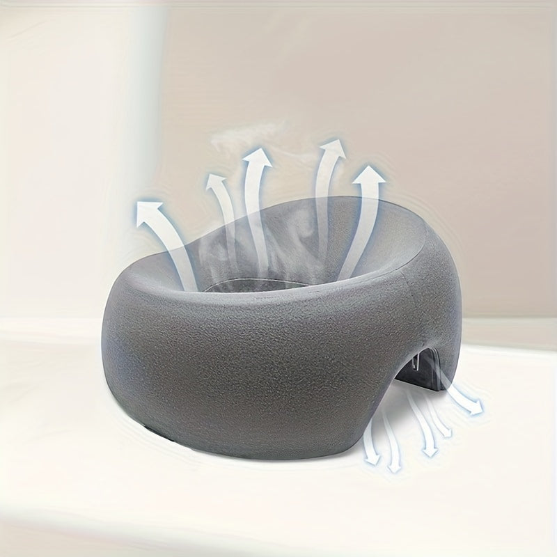 Facial Pillow Memory Foam U-Shaped for Spa and Beauty Salons Soft Polyester Cover