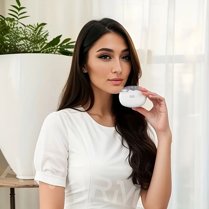 Electric Nail Clipper and File Kit with Anti-Pinch, USB Rechargeable, Portable, Long Battery Life