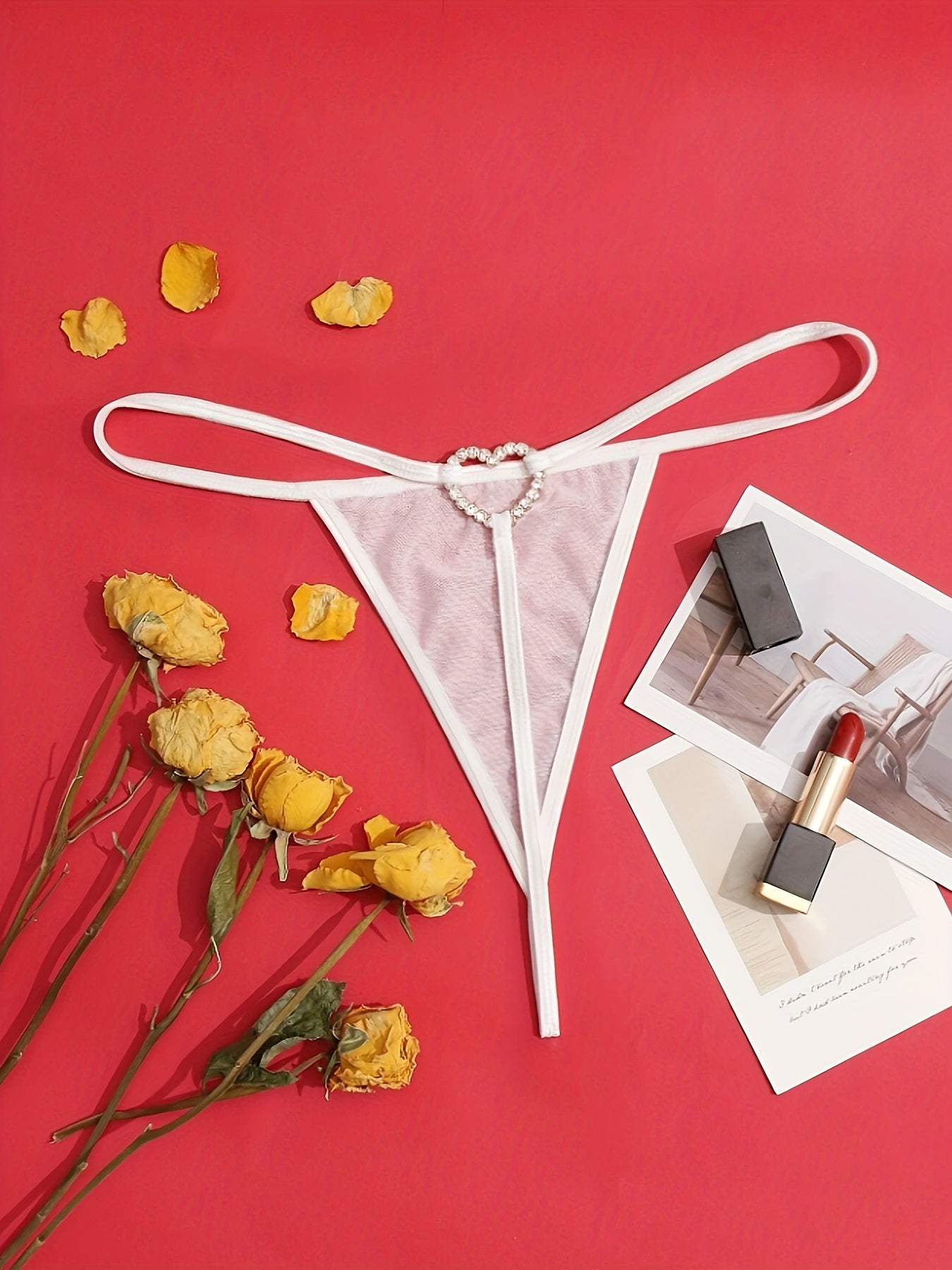 Women's Low Waist Thongs with Lace Detailing Sexy Lingerie