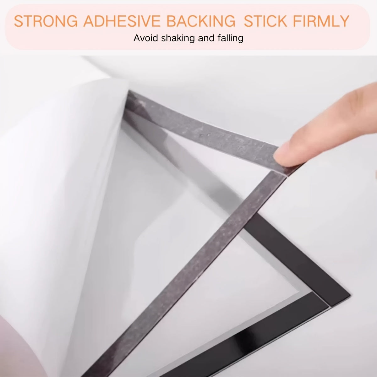 Diamond Painting Frames Set PVC Magnetic Self-Adhesive Wall Display for Diamond Art Photos Posters