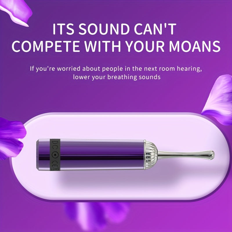 Vibrador de clítoris recargable para mujer con 10 modos de vibración