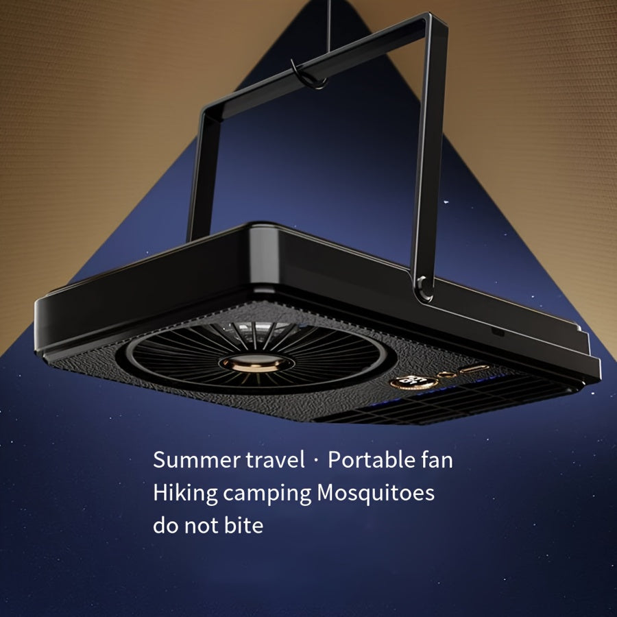 Portable Mosquito Killer Fan for Outdoor Camping Hanging Desktop Multiple Functions