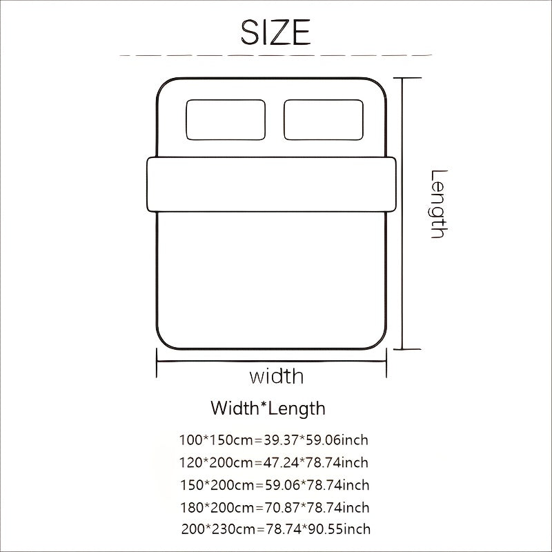 Navy Blue Taffeta Throw Blanket Double-Sided Soft Jacquard Stain-Resistant