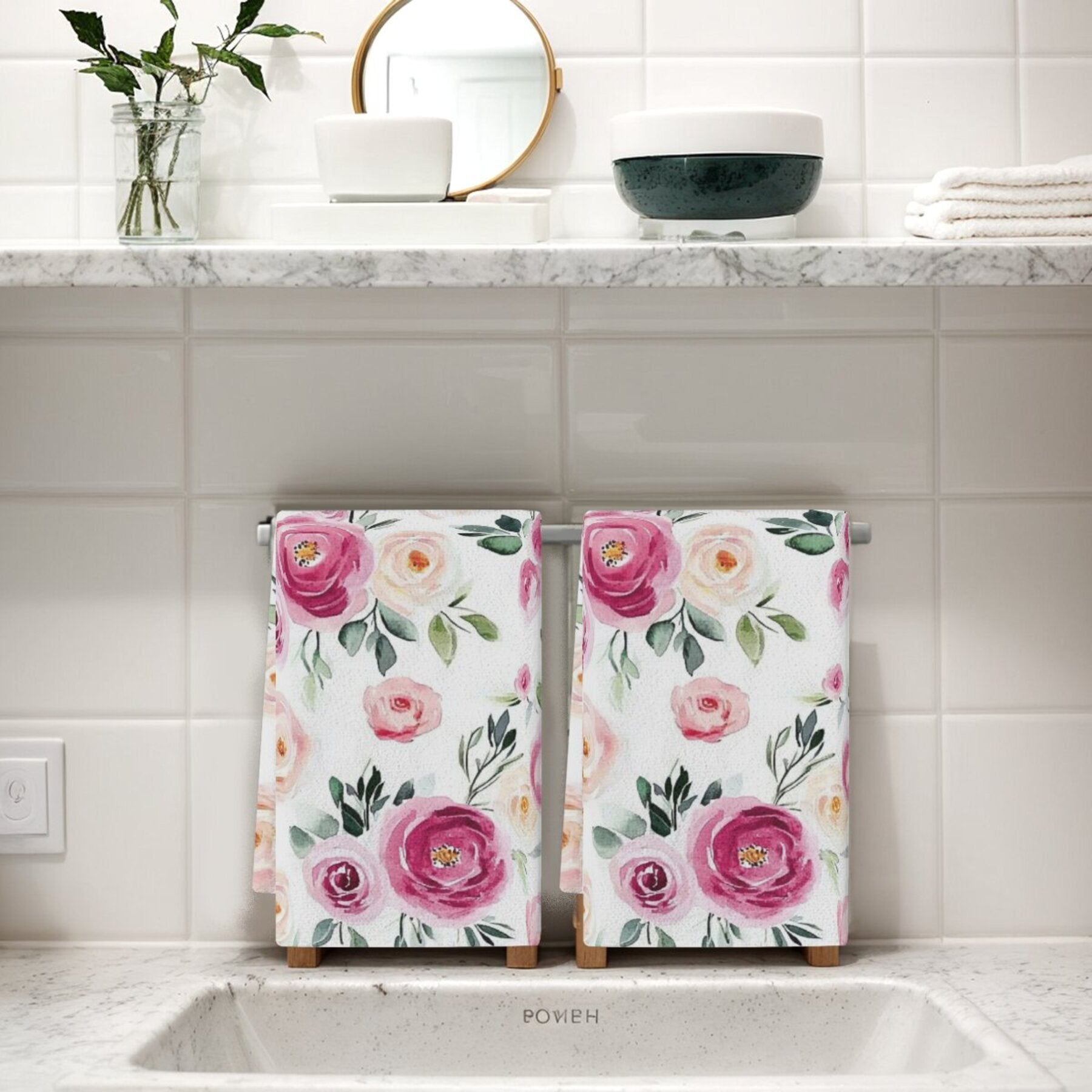 Two Scouring Pads Dish Cloths for Cleaning Kitchen Scrubbing Sponges
