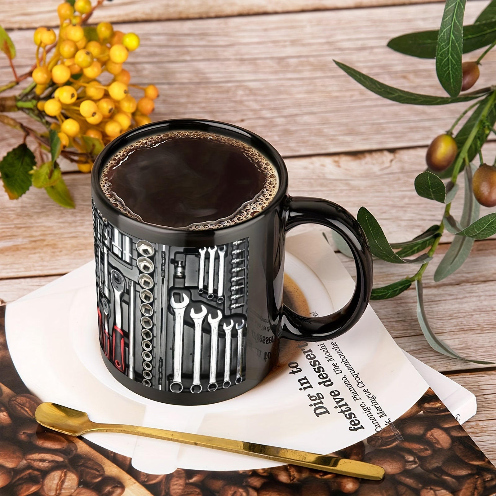 11oz Toolbox Ceramic Coffee Mug for Restaurants Cafes and Gifts