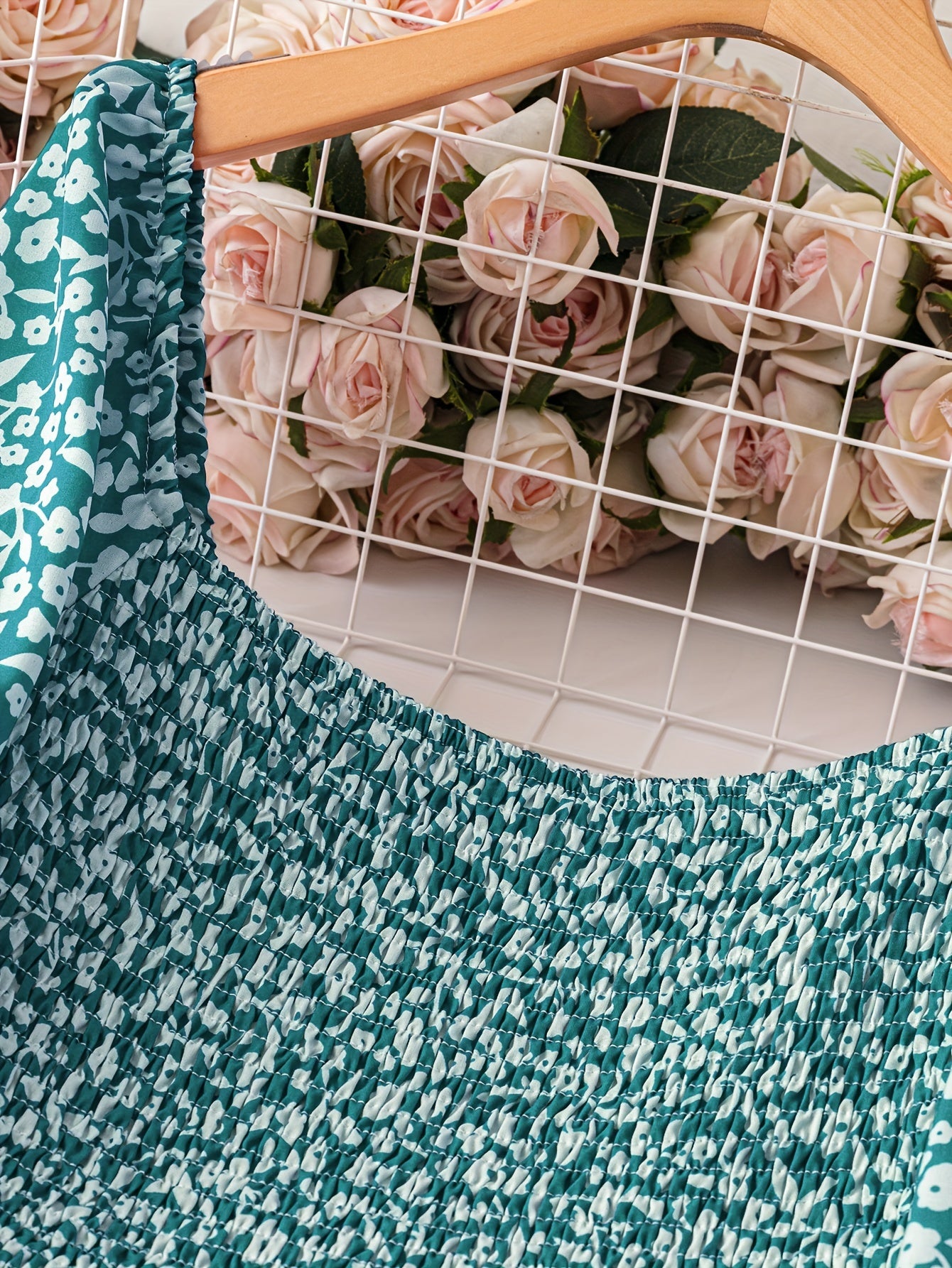 Plus Size Floral Print Long Sleeve Jumpsuit for Spring Women