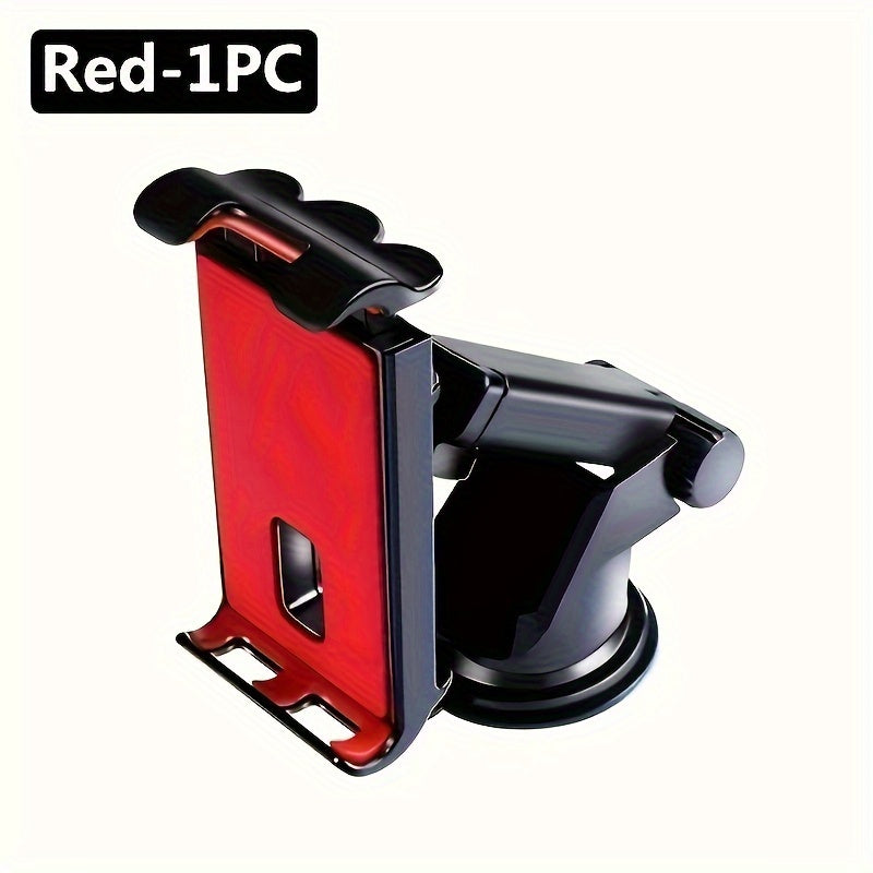 Universal Adjustable Car Phone Holder for Tablets and Phones with Suction Mount