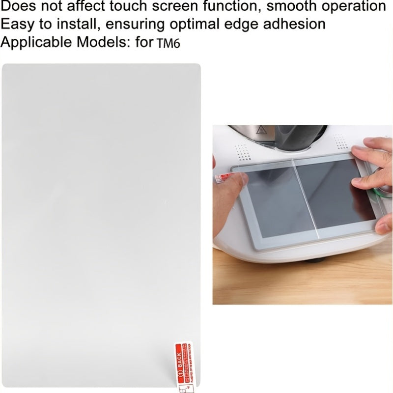 Blender Screen Protector and Anti-Slip Pad Set for TM6 and TM5 30x35cm Scratch-Resistant PET