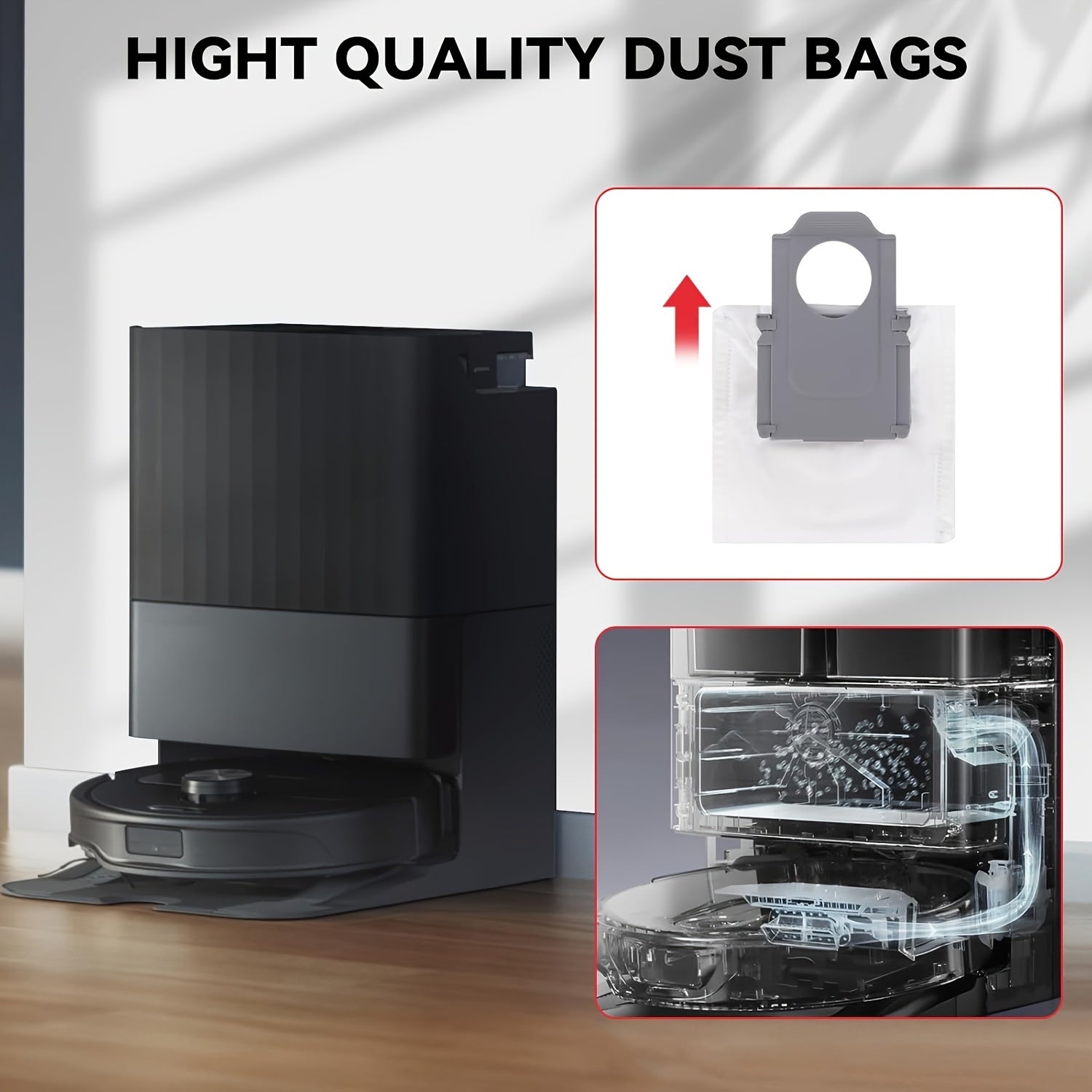 38-Donali changyutgich aksessuarlar to'plami Asosiy cho'tka Yon cho'tkalar Filtrlar Mop mato qopqog'lari Chang qopqog'lari