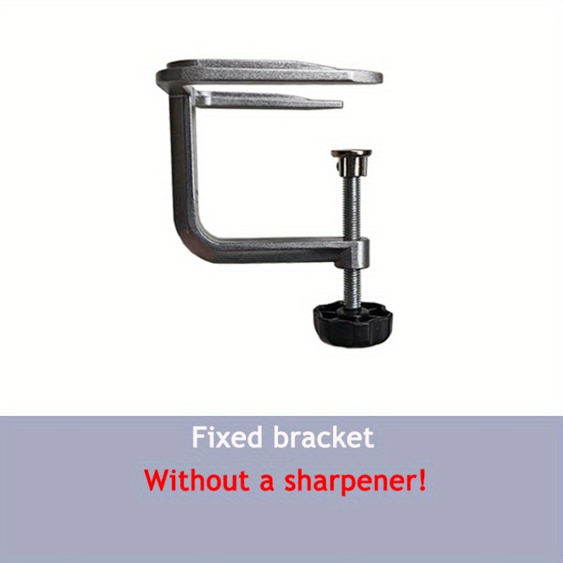 Afilador de cuchillos de ángulo fijo con piedra de diamante para uso en exteriores de cocina base de aleación duradera