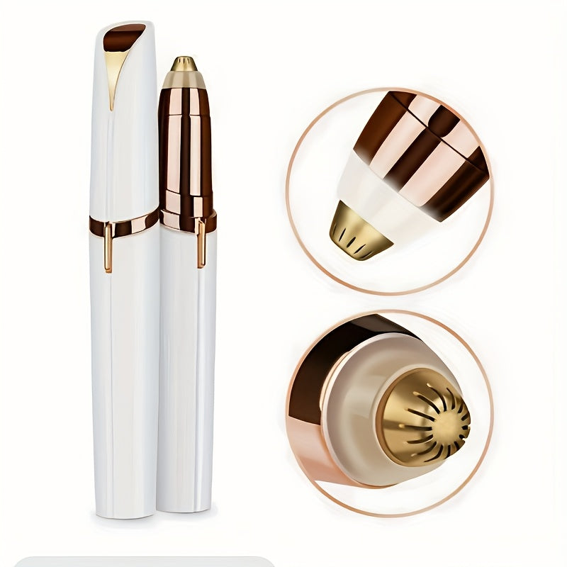 Recortadora de cejas eléctrica para unisex, recargable por USB, batería de litio, moldeador de cejas