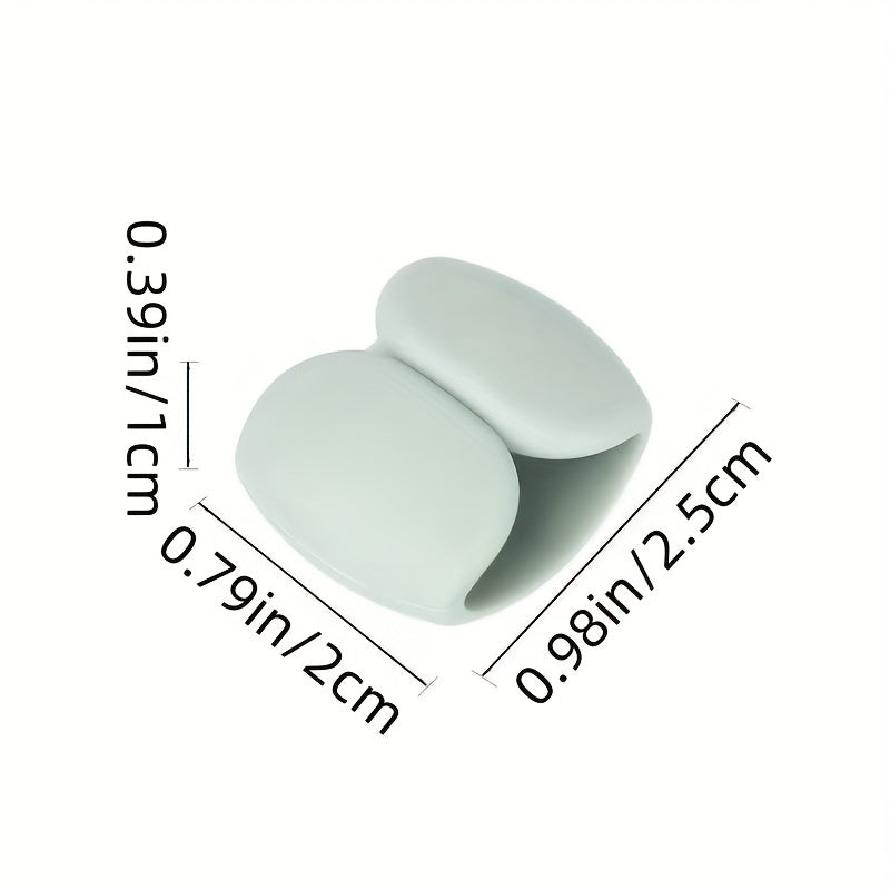 10pcs Colorful Cable Organizer Clips for Tidy Cables and Easy Access