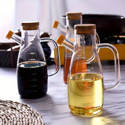Leak-Proof Glass Olive Oil Dispenser BPA-Free Kitchen BBQ Camping Picnics