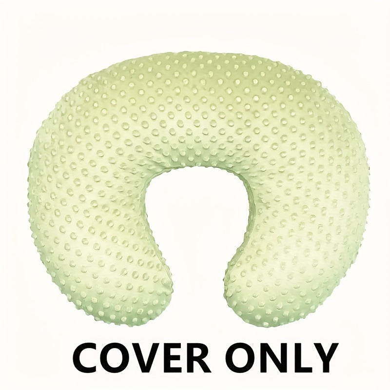 Minky Nursing Pillow Cover for Breastfeeding and Infant Comfort