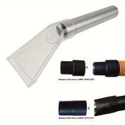 "Aylanadigan boshli cho'tka, nozzle va qulay gilam va pol tozalash uchun adapterlar bilan vakuum tozalagich aksessuarlar to'plami - 3 dona"