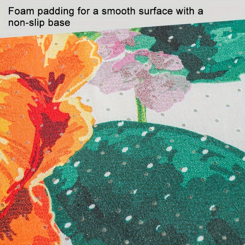 Artistic Print Ironing Board Cover with Heat Resistance and Easy Wash