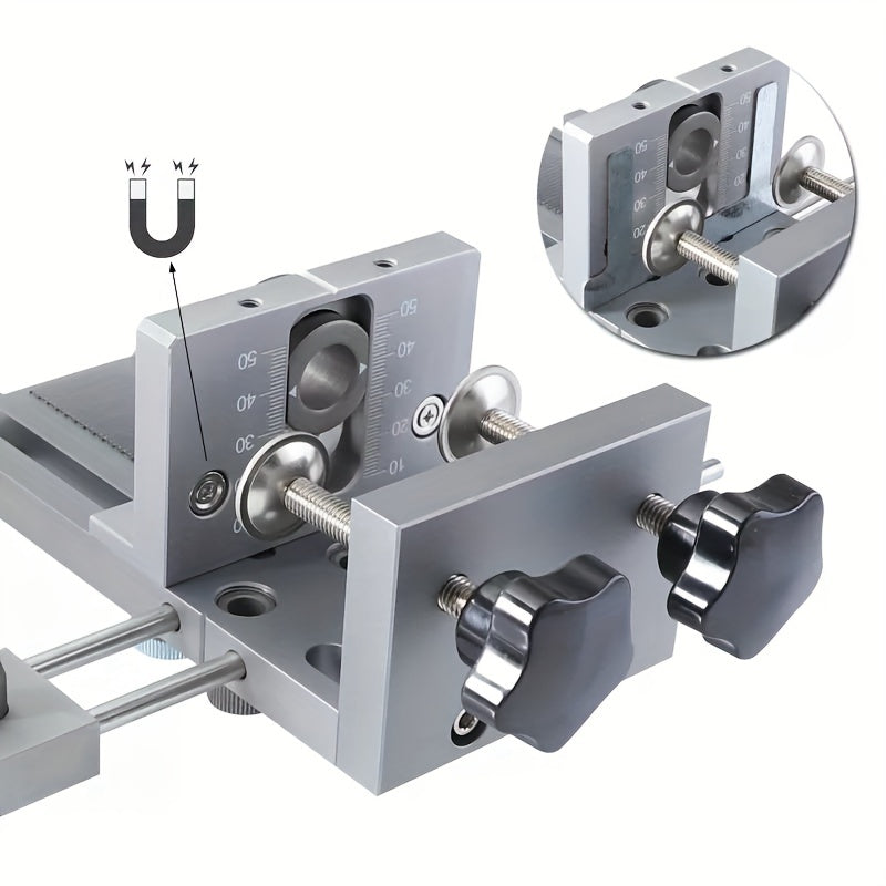 3-in-1 Dowelling Jig Kit for Woodworking with Self-Centering and Drilling Guide