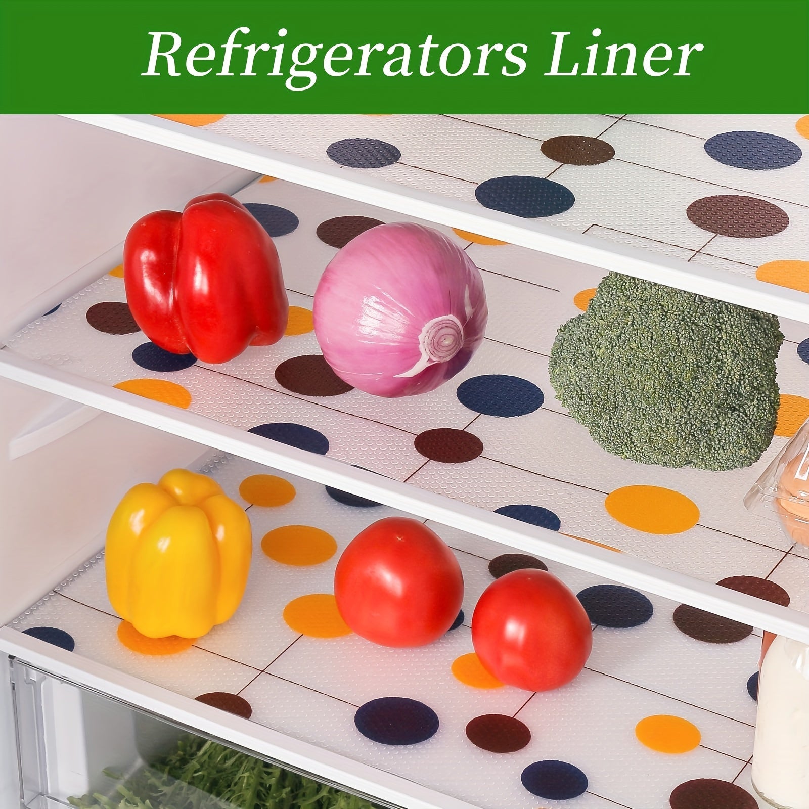 Forro de vinilo para armario de cocina con patrón de material EVA, antideslizante, a prueba de humedad y polvo, protector de estantes y cajones