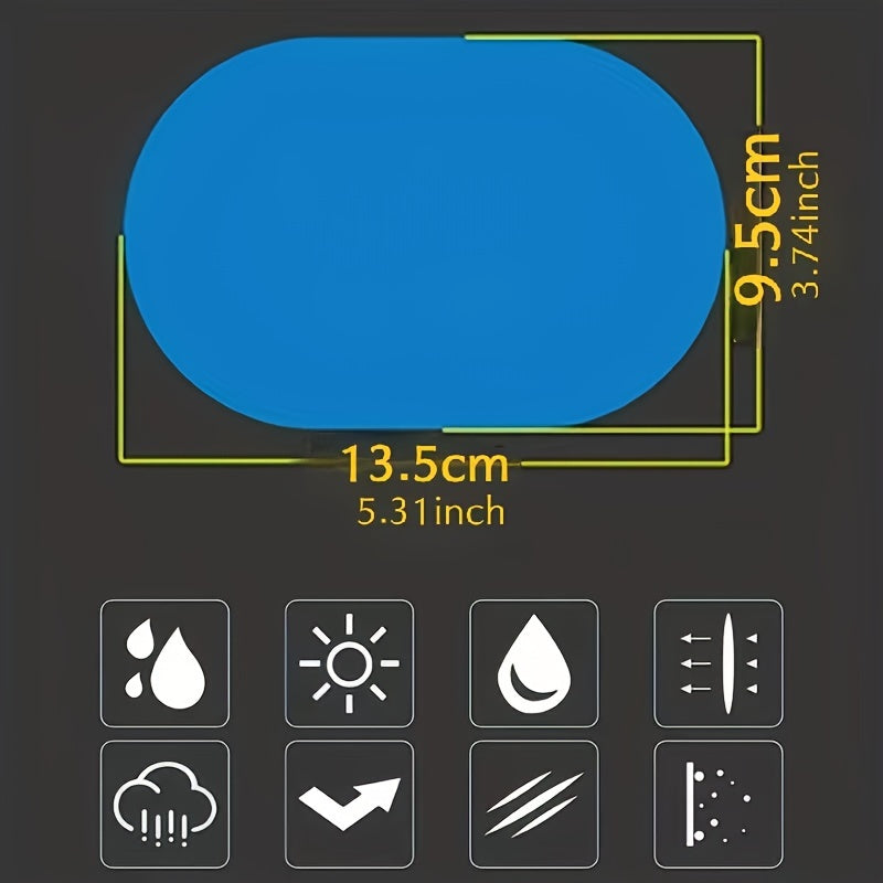 2 Pieces Waterproof Car Rearview Mirror Film Rearview Mirror Protector
