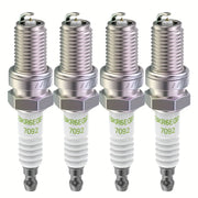 Set of 4 Spark Plugs for Car Engines, Compatible with Multiple Models