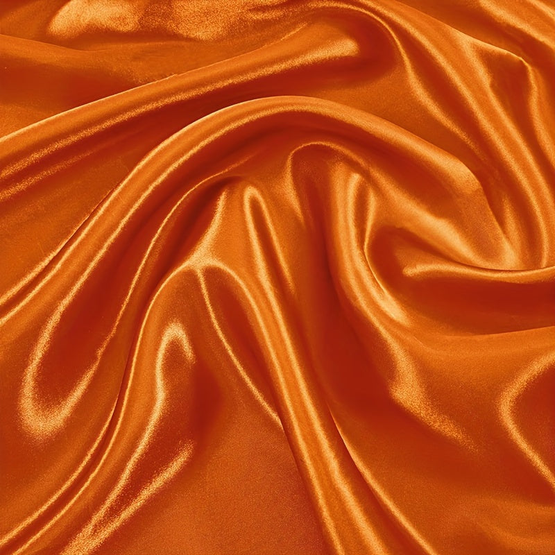 12pcs Satin Napkins and Velvet Table Runner Set 43x43cm for Wedding and Party Decor