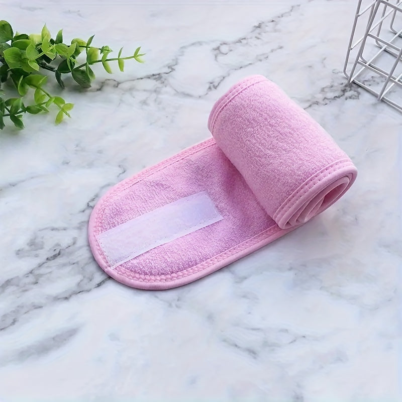Women's Terrycloth Hair Tie for Washing Face and Makeup Removal