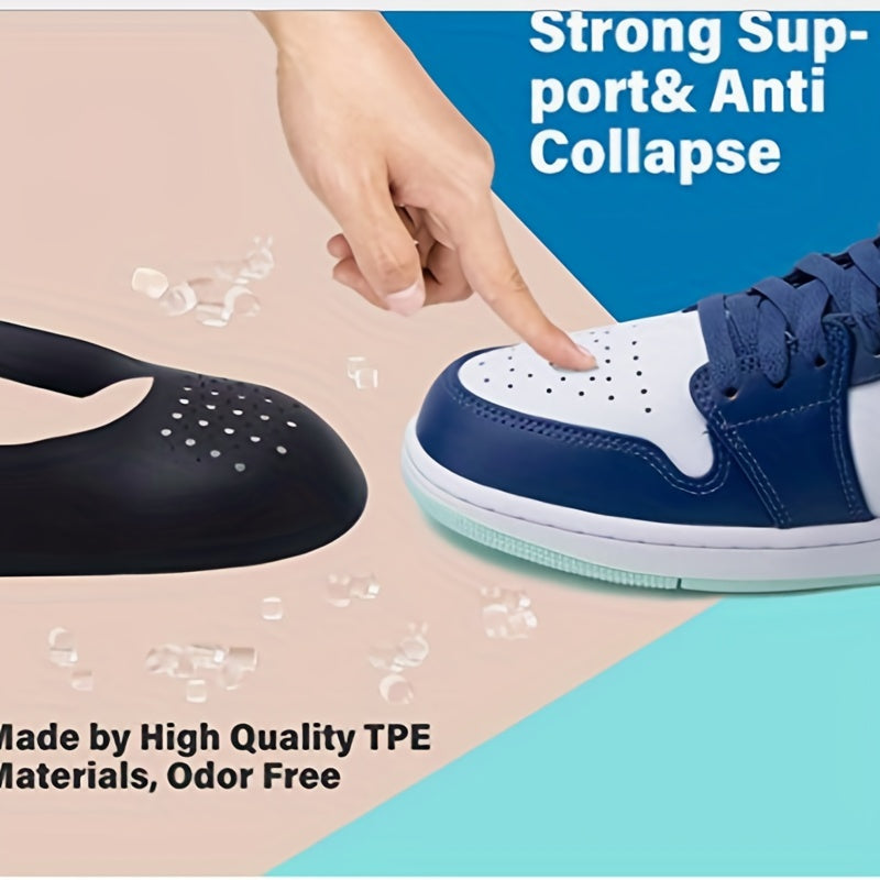 Men Women Shoe Crease Protectors for Sneakers and Casual Shoes 6 Pairs