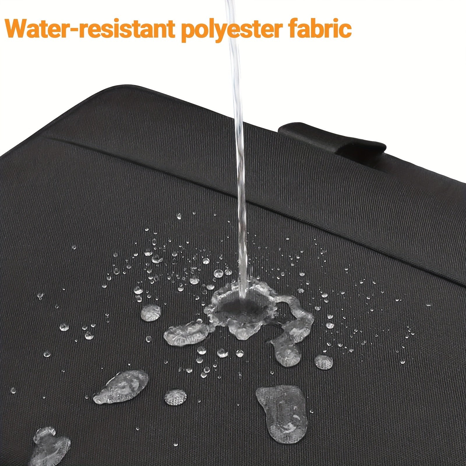 Большая вместимость водонепроницаемая сумка через плечо для ноутбука, подходит для 14-17 дюймов, мужчины и женщины