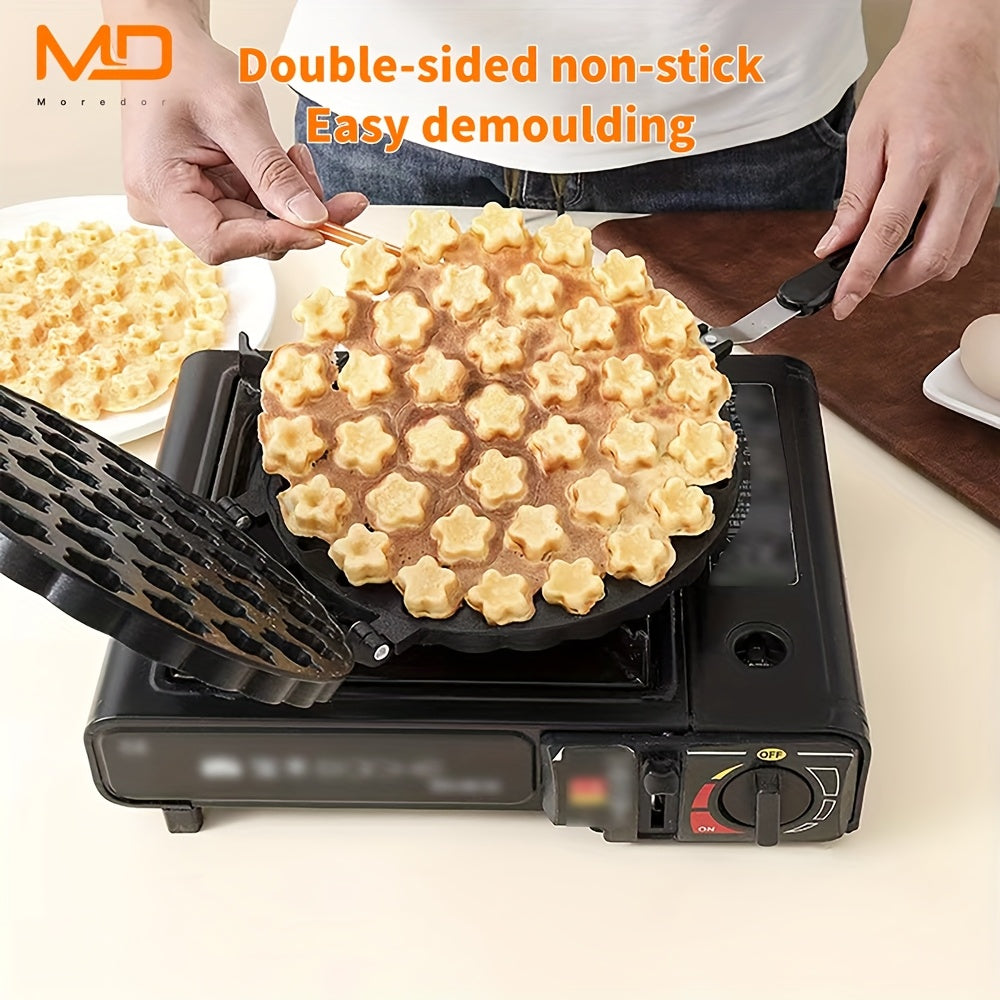 O'ziga xos o'rtacha o'lchamdagi o'rtacha ikki tomonlama qovurilgan panjara, o'rtacha o'lchamdagi qovurilgan panjara, sendvichlar, pirojnoe va DIY shirinliklar uchun ideal. Faqat qo'lda yuvish. Uyda pishirish uchun mukammal.