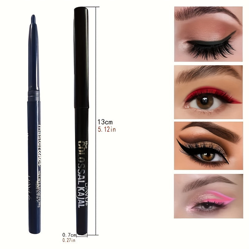 Women Waterproof Eyeliner Pen Brightening Smudge-Proof Highlighting