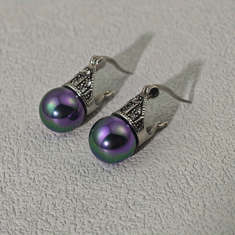 Bohemiya tushirish sirg‘alar, zanglamaydigan po‘lat, rhinestones, sun’iy marjonlar, kundalik zamonaviylik