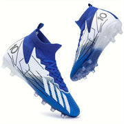 High Top Soccer Cleats Spikes Breathable Non-slip for Training and Competition