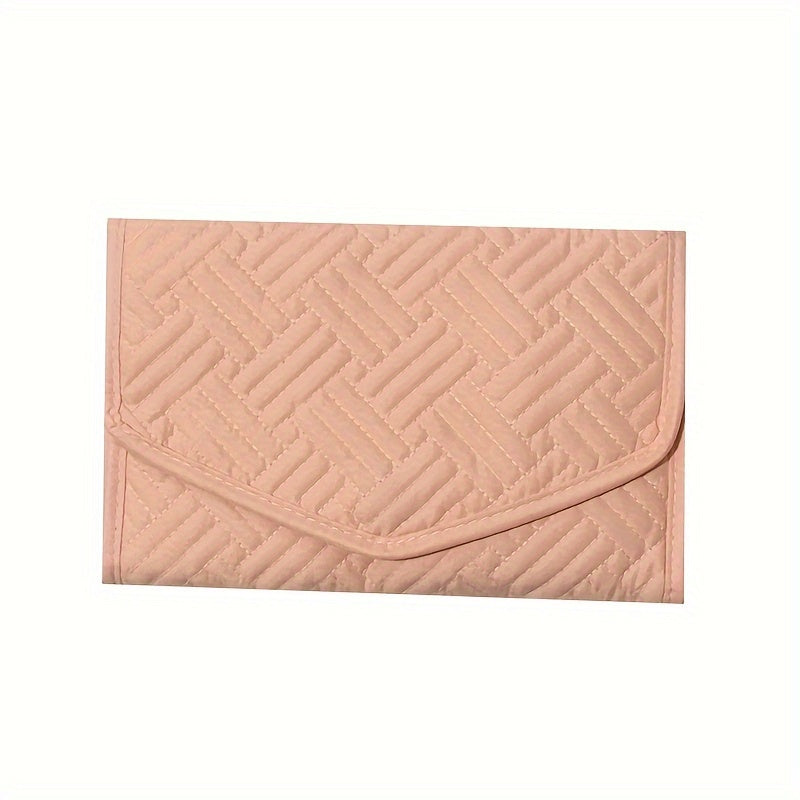 Suv o'tkazmaydigan sayohat uchun zargarlik buyumlarini saqlash sumkasi, yig'iladigan, portativ tashkilotchi