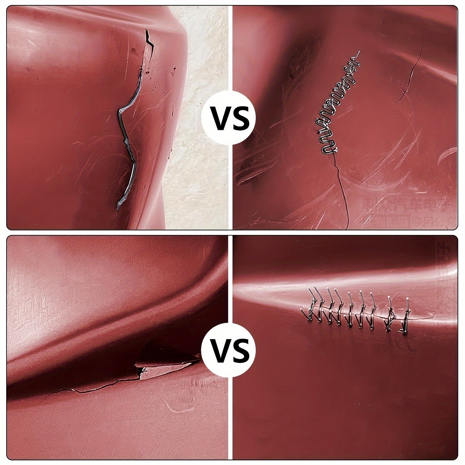 Универсальный набор пластиковых сварочных скоб 0,6 мм, 3000 шт. в упаковке, для ремонта бамперов автомобилей