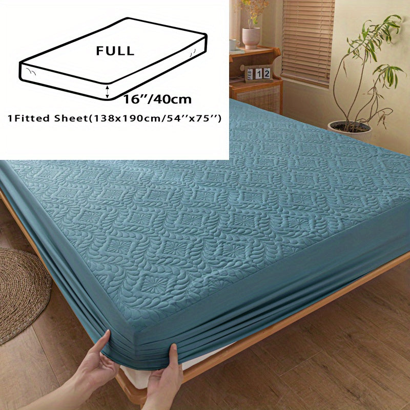 Set of 2 Waterproof Mattress Protector Pillowcases 3D Air Bamboo Breathable Soft