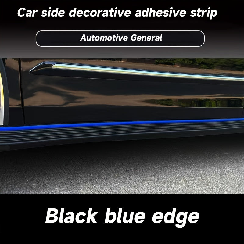 Universal Car Side Skirt Anti-Collision Scratch Guard Mud Flap Edge Protector