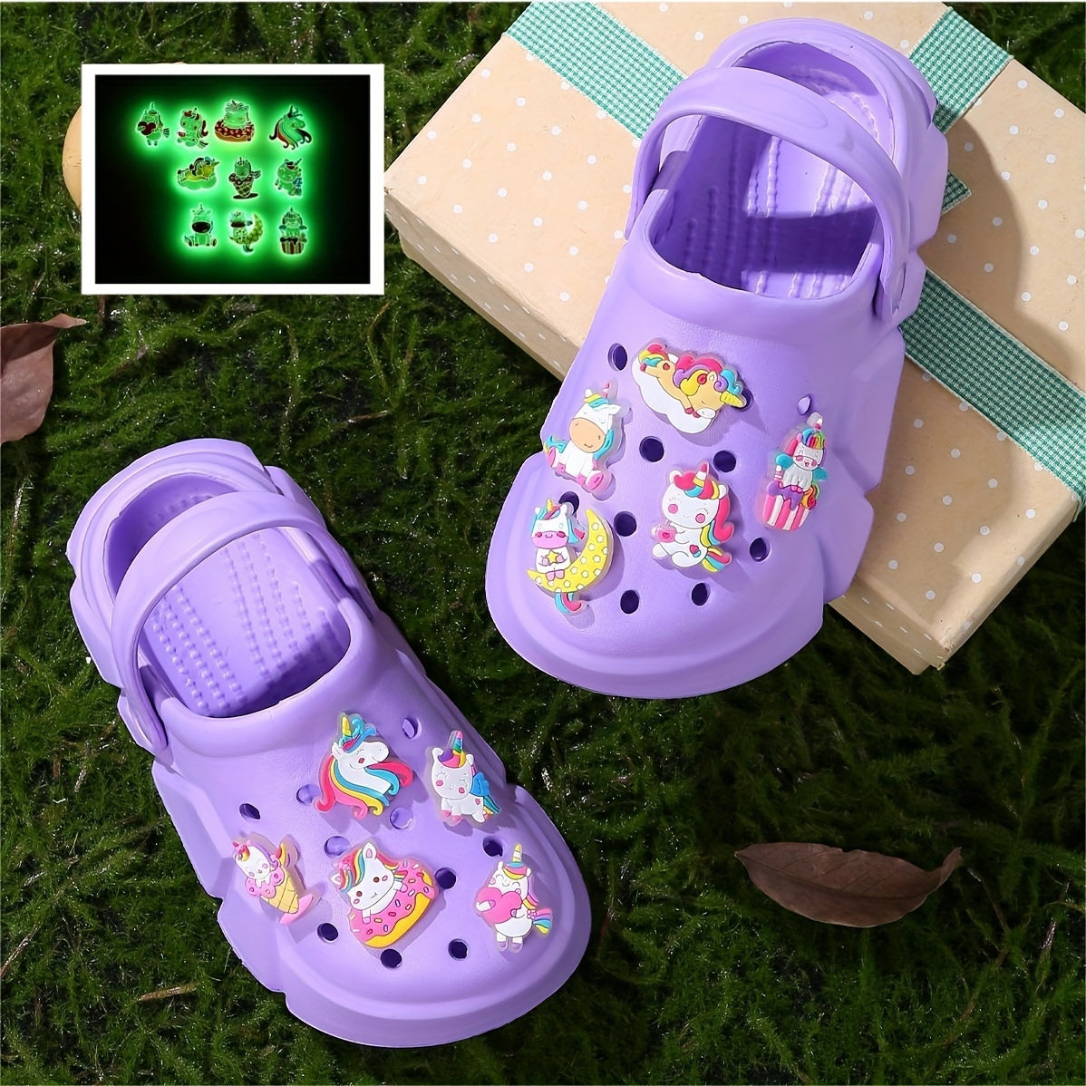 Children's Cartoon Clogs with Breathable EVA Sole and Insole All-Season Comfort for Ages 14 and Under