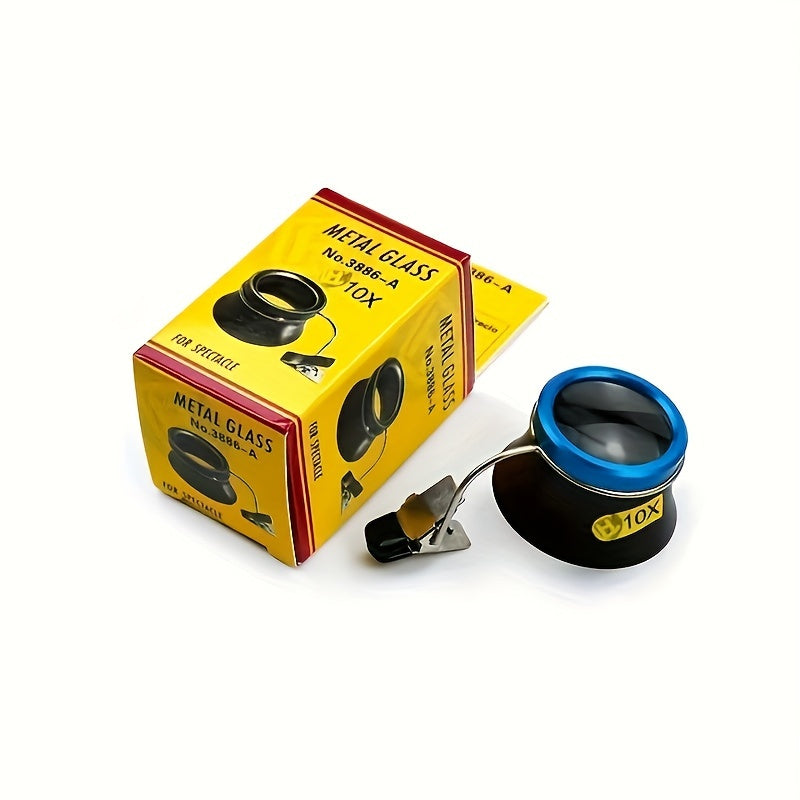 Lightweight Alloy Loupe for Watch Repair and Precision Work 5X 10X 20X Magnification