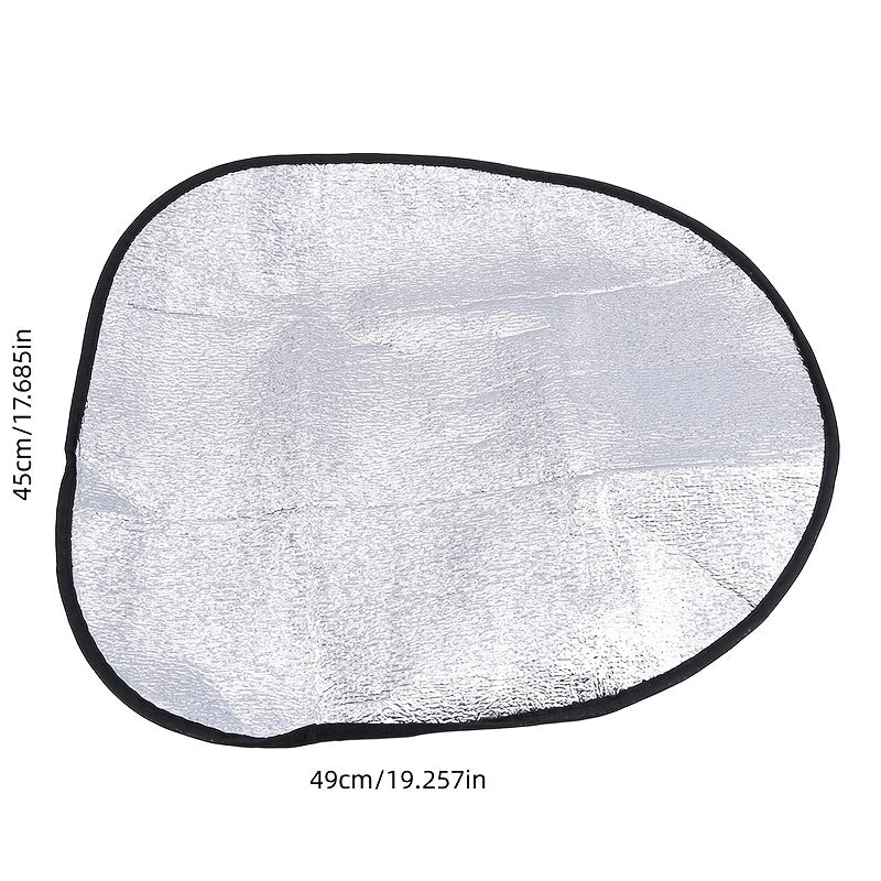 Kumush avtomobil quyoshdan himoya qiluvchi.