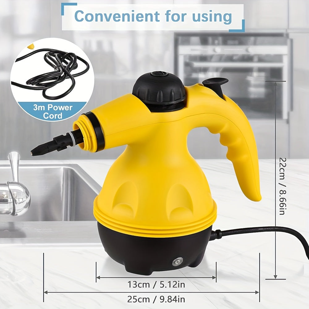 Handheld Steam Cleaner for Kitchen and Range Hoods 600W High-Temperature Portable